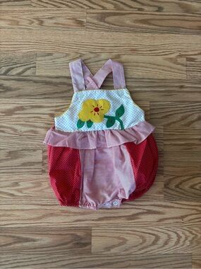 vintage cuties by Judy bubble romper NWT size 3-6 months